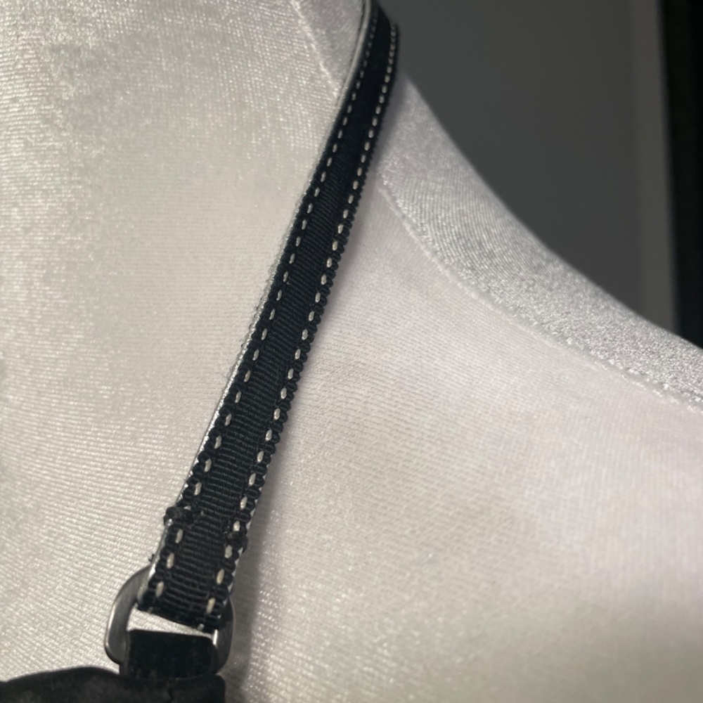 Prada Silk & Leather Bag 12"X5" - Picture 4 of 8